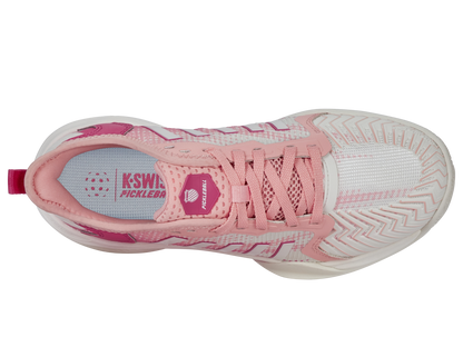 K-Swiss Women's Shoes Pickleball Supreme | Cloud Dancer/Raspberry Sorbet