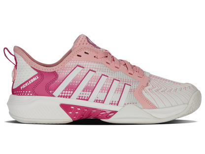 K-Swiss Women's Shoes Pickleball Supreme | Cloud Dancer/Raspberry Sorbet