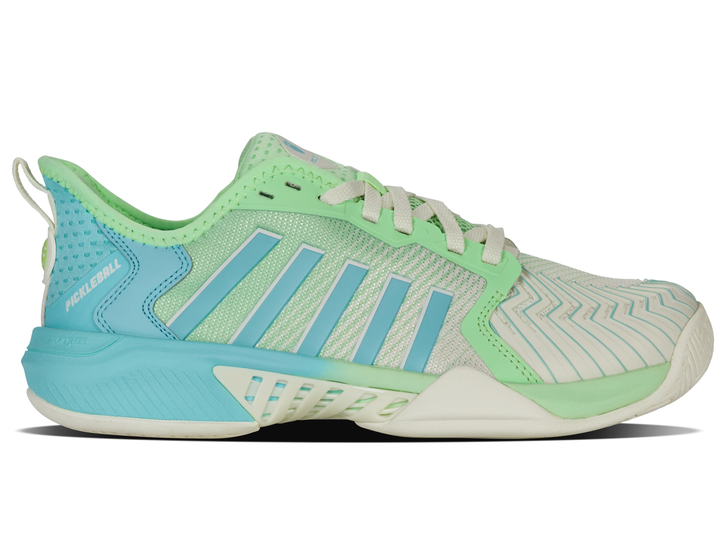 K-Swiss Women's Shoes Pickleball Supreme | Egret/Patina Green