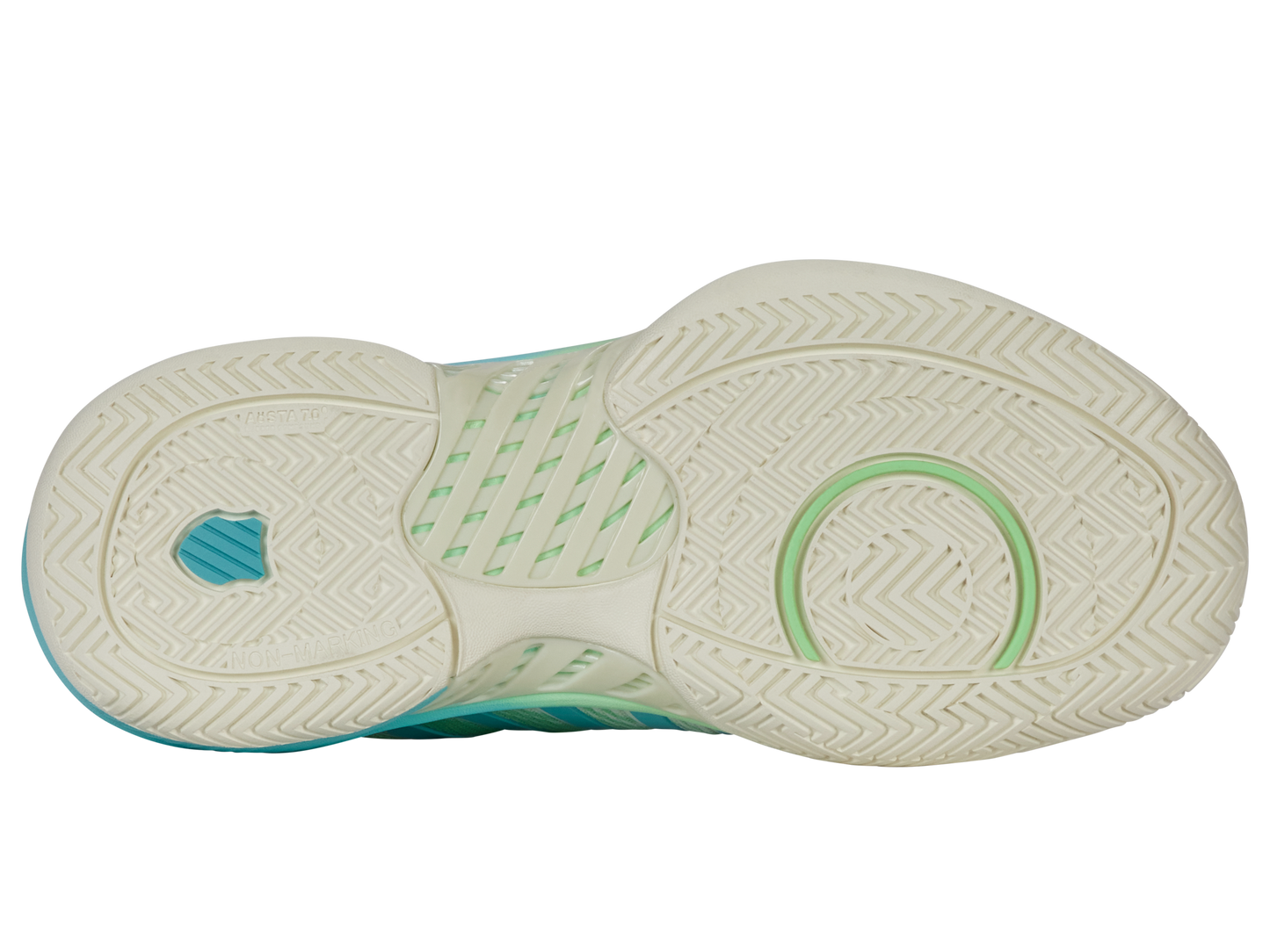 K-Swiss Women's Shoes Pickleball Supreme | Egret/Patina Green