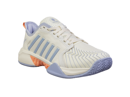 K-Swiss Women's Shoes Pickleball Supreme | White/Heather/Peach Fuzz