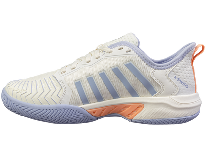 K-Swiss Women's Shoes Pickleball Supreme | White/Heather/Peach Fuzz