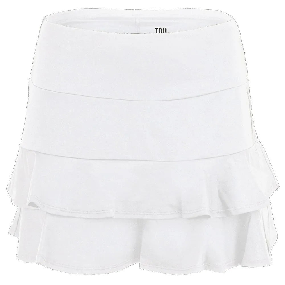 Women's Doubles 13.5 Inch Tennis Skort-Apparel-Tail-98094-120X_CHALK-L-Tennis Express