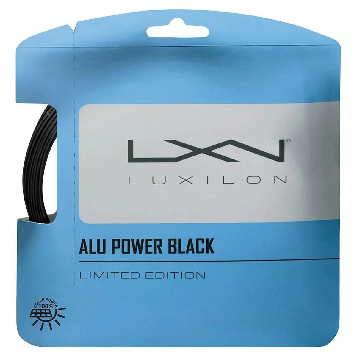 Alu Power 125mm/17G Tennis String Black-Strings-Luxilon-98221-DEFAULT-L-Tennis Express