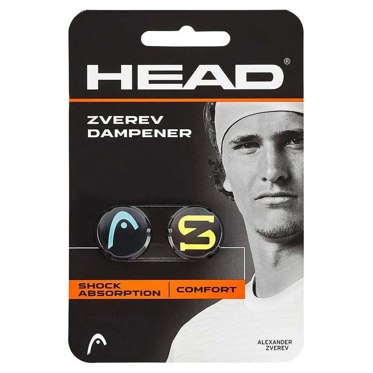 Zverev Tennis Dampener Blue and Yellow-Accessories-Head-98330-DEFAULT-L-Tennis Express