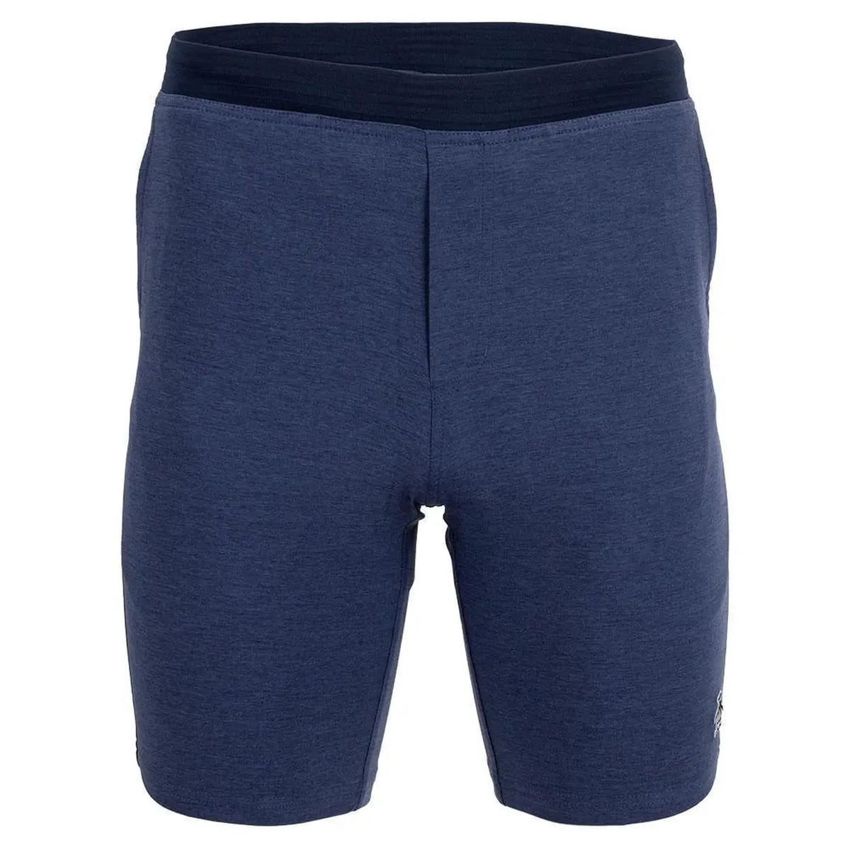 Men's 9 Inch Heather Drawstring Tennis Short-Apparel-Penguin-98390-413_BLACK_IRIS-L-Tennis Express