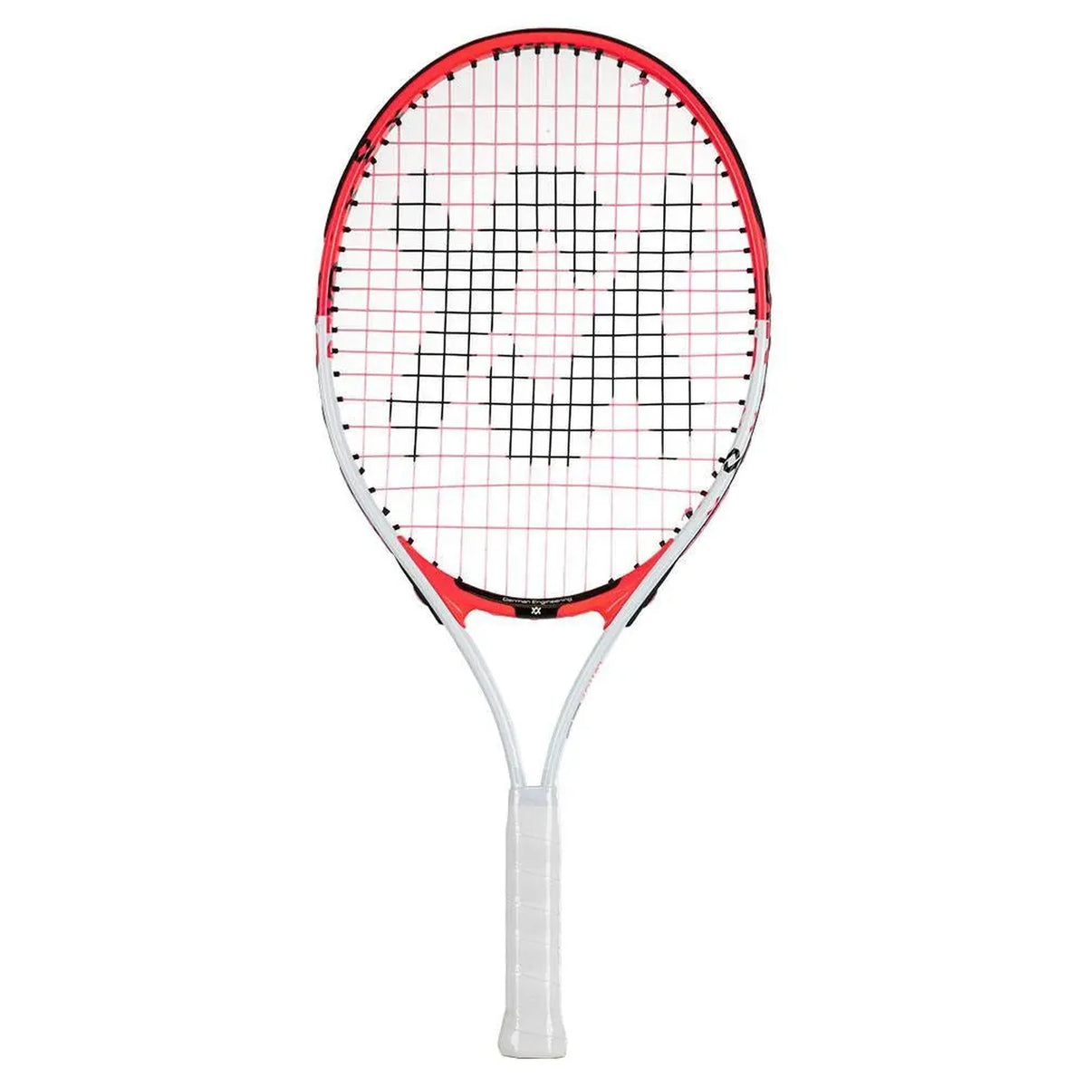 Juniors' Revolution 23 Prestrung Tennis Racquet White and Hot Pink-Racquets-Volkl-98436-DEFAULT-L-Tennis Express