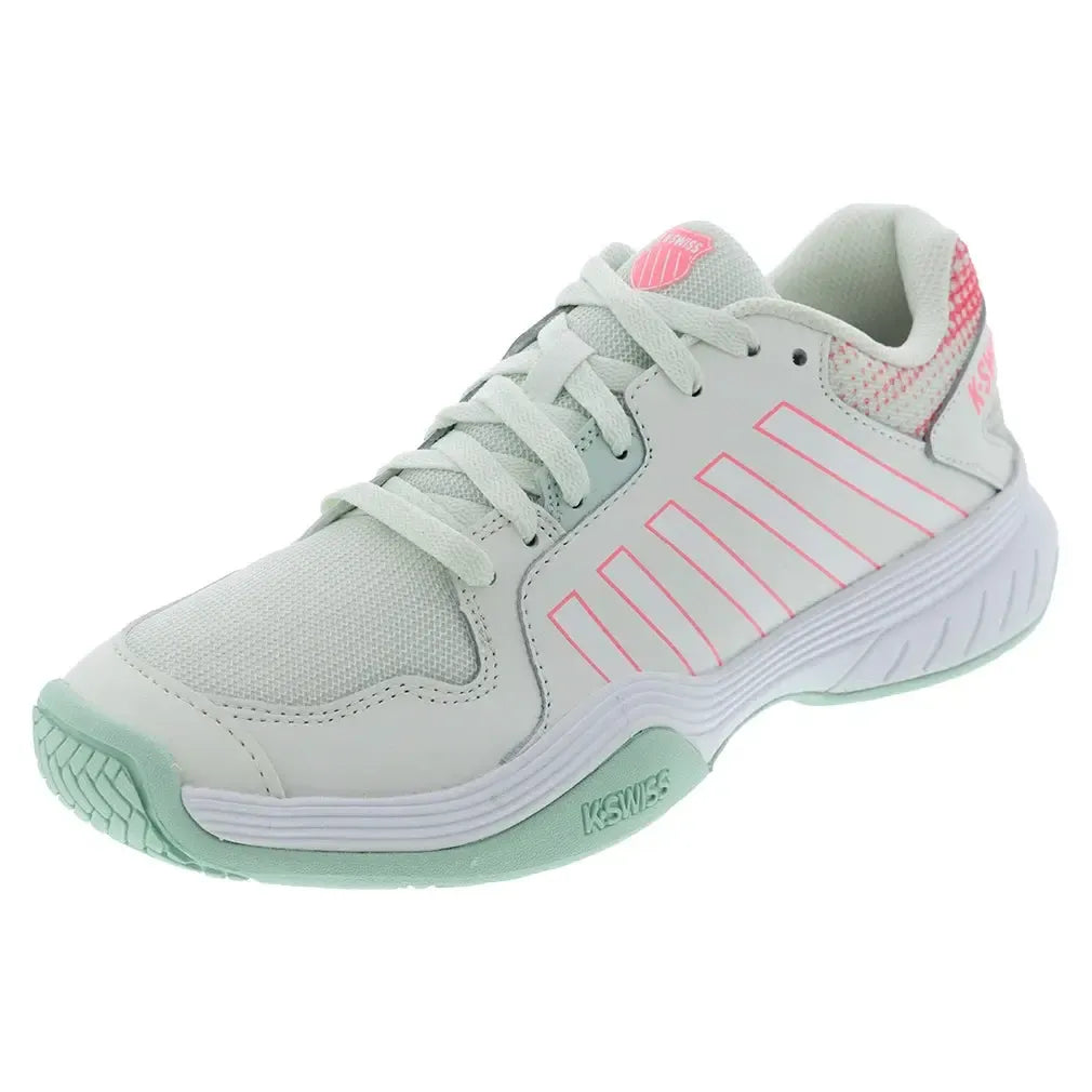 Women's Court Express Pickleball Shoes Ice and White-Footwear-K-Swiss-98552-440F25copy-Tennis Express