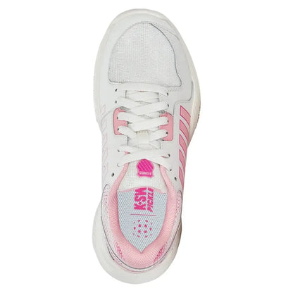 Women's Court Express Pickleball Shoes Cloud Dancer and Blossom