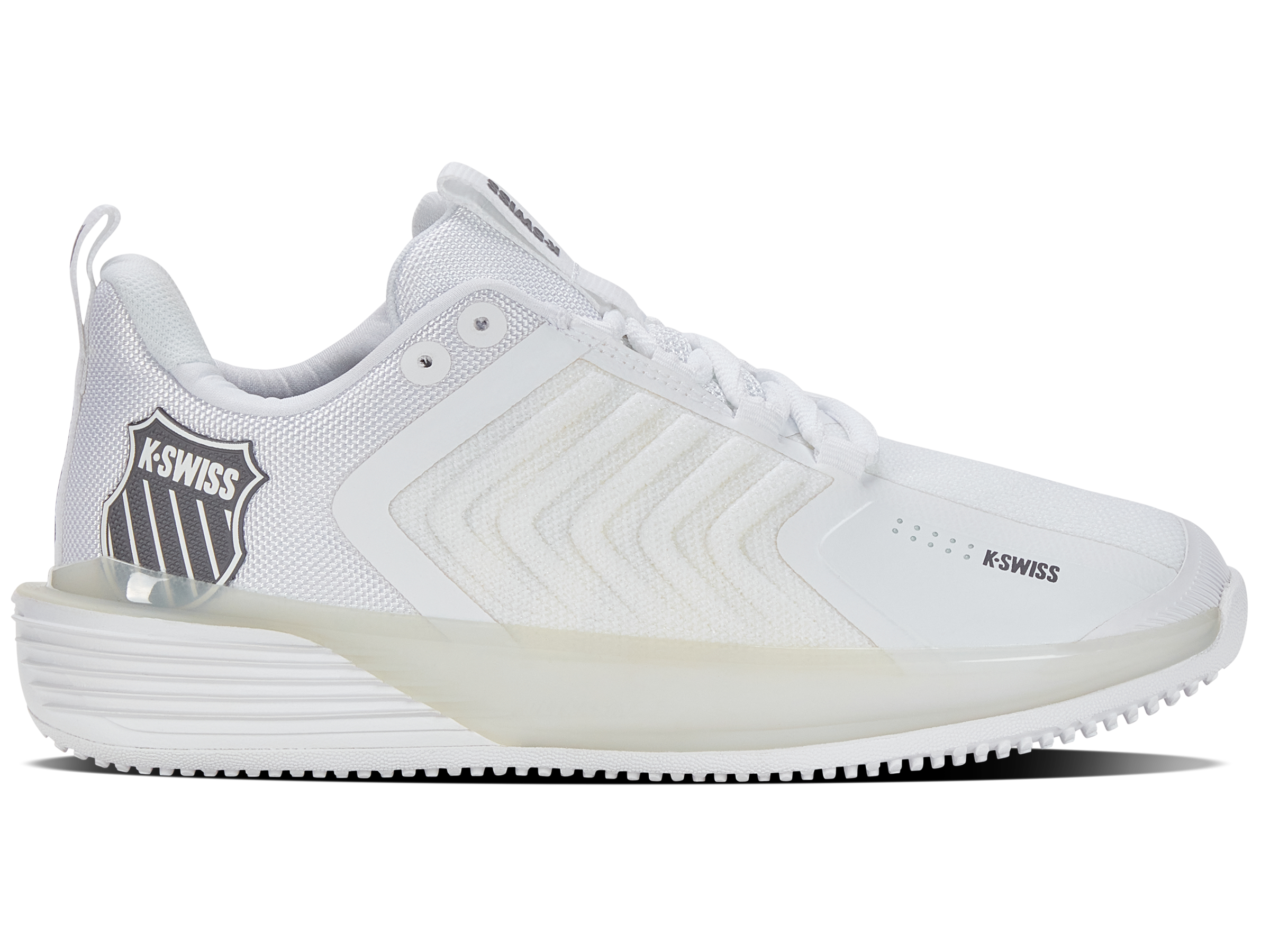 K-Swiss Women's Shoes Ultrashot 3 Grass | White/Steel Gray