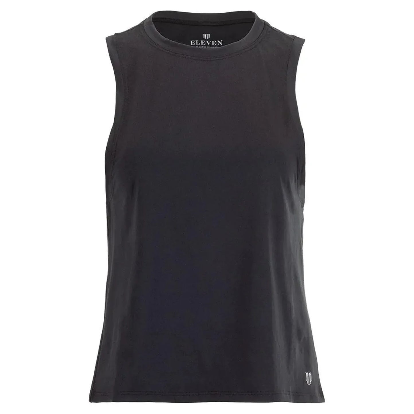Women's Peace Maker Tennis Tank-Apparel-Eleven-98855-001_BLACK-L-2-[Sku]-Tennis Express