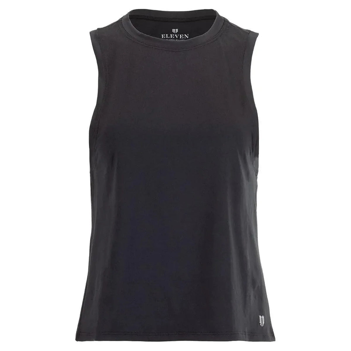 Women's Peace Maker Tennis Tank-Apparel-Eleven-98855-001_BLACK-L-2-[Sku]-Tennis Express