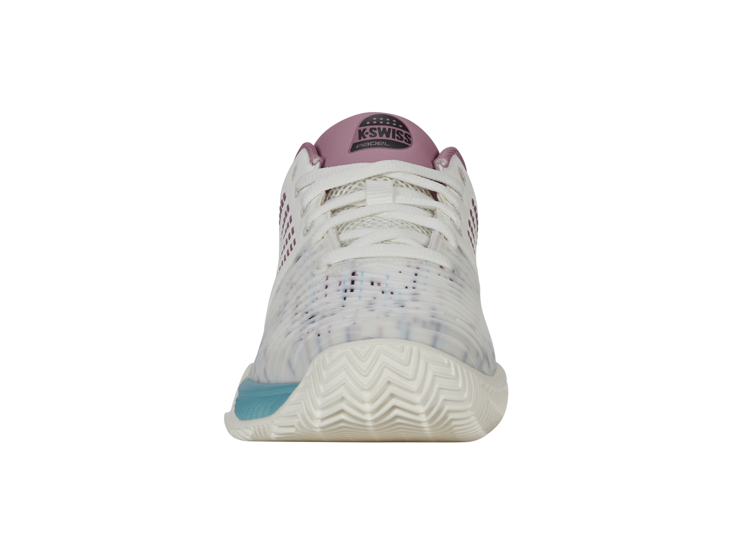 K-Swiss Women's Shoes Express Light 3 Padel | Snow White/Lilas/Pastel Turquoise