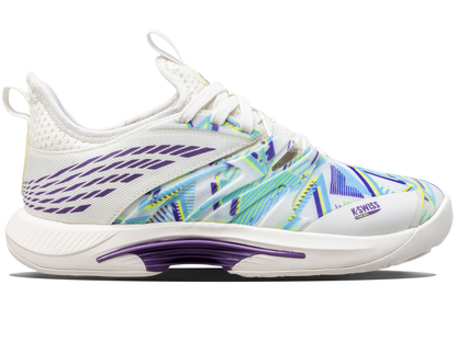 K-Swiss Women's Shoes Speedtrac Padel | Snow White/Purple Heart/Evening Primrose