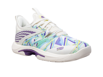 K-Swiss Women's Shoes Speedtrac Padel | Snow White/Purple Heart/Evening Primrose