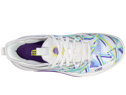 K-Swiss Women's Shoes Speedtrac Padel | Snow White/Purple Heart/Evening Primrose
