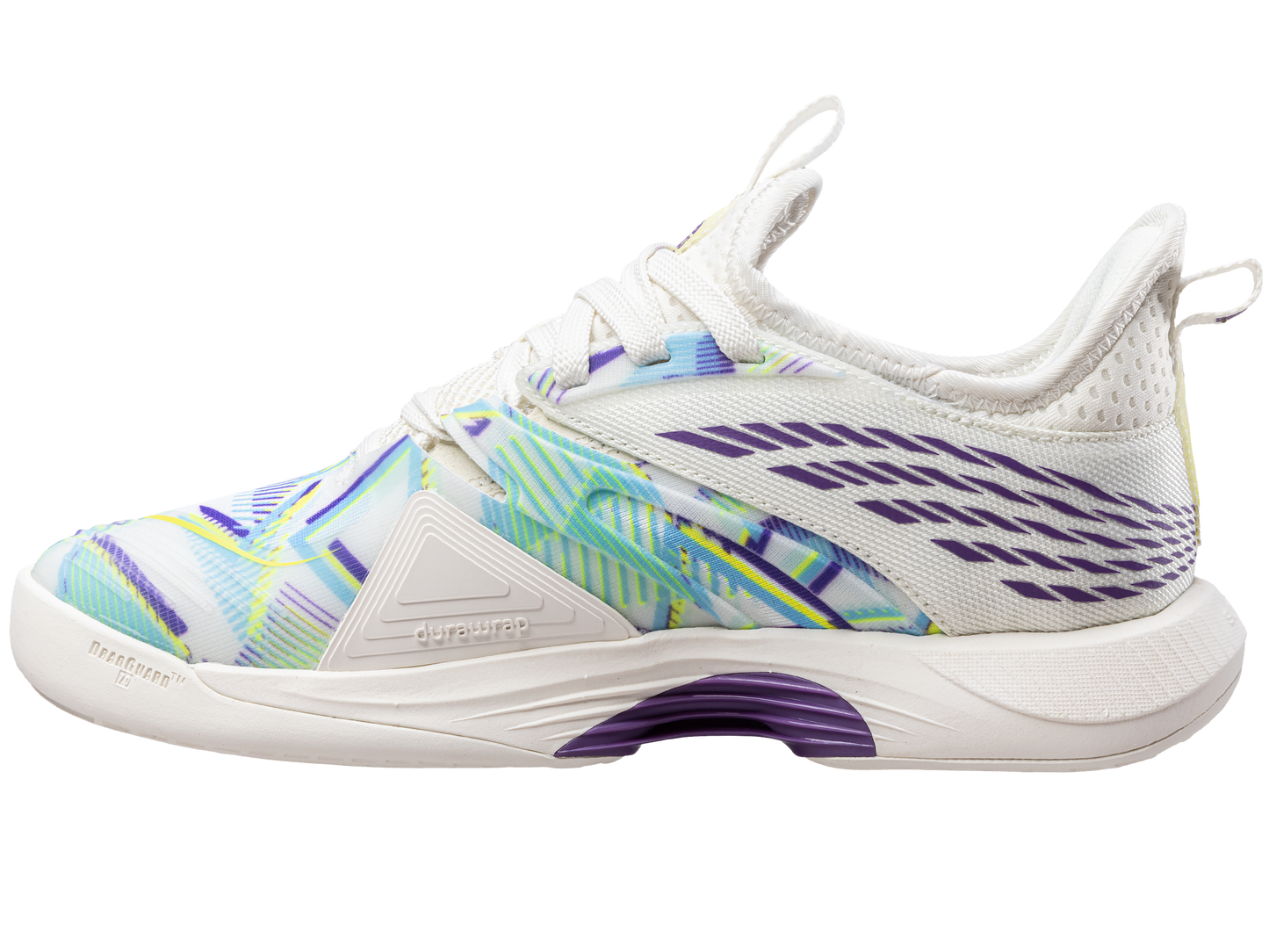 K-Swiss Women's Shoes Speedtrac Padel | Snow White/Purple Heart/Evening Primrose