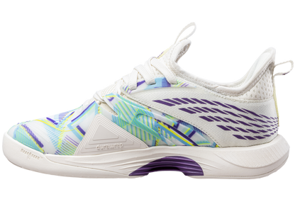 K-Swiss Women's Shoes Speedtrac Padel | Snow White/Purple Heart/Evening Primrose