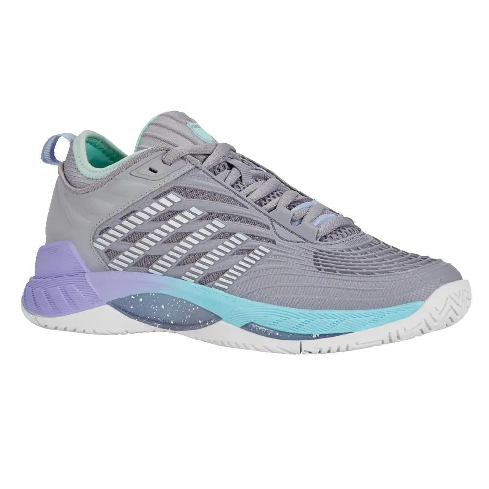 Women's Hypercourt Supreme 2 Tennis Shoes Lilac Gray and Nimbus Cloud
