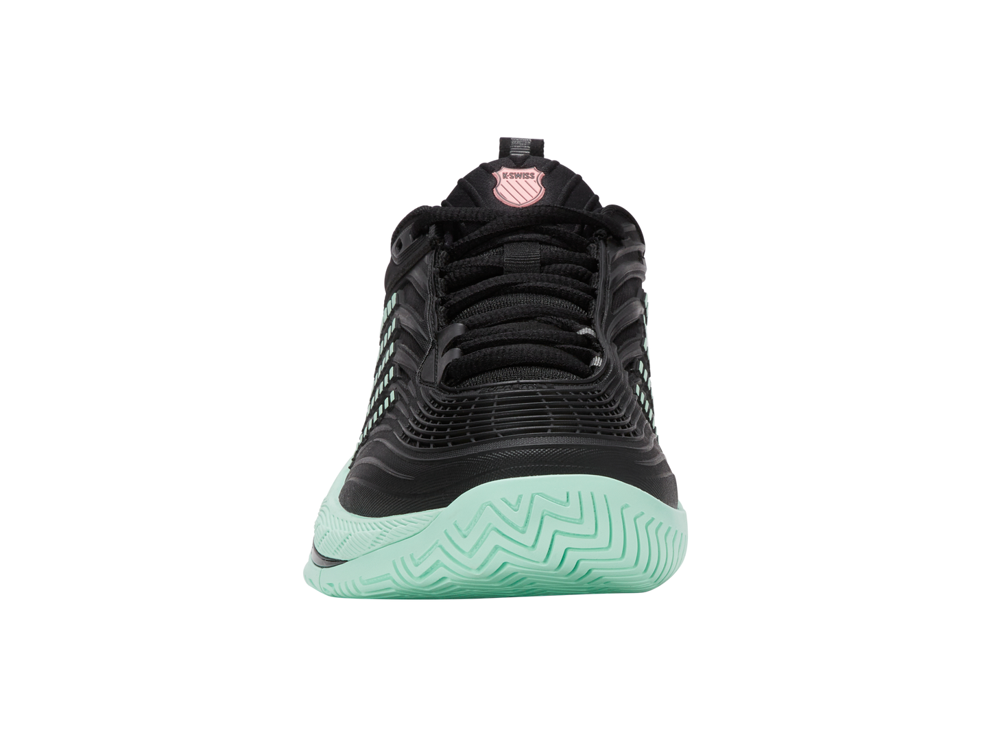 K-Swiss Women's Shoes Hypercourt Supreme 2 | Black/Neon Mint