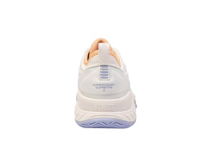 K-Swiss Women's Shoes Hypercourt Supreme 2 | Star White/Heather/Peach Fuzz