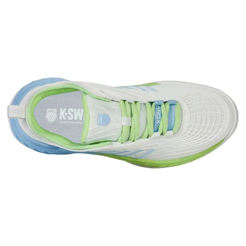 Women's Hypercourt Supreme 2 Tennis Shoes Lucent White and Dutch Canal
