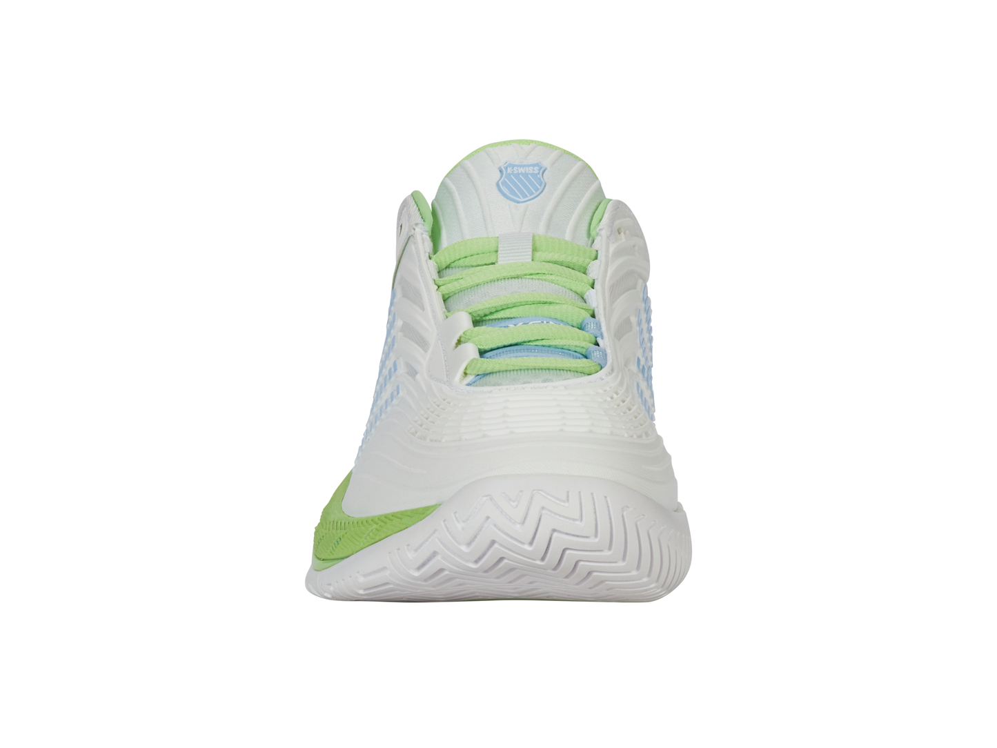 K-Swiss Women's Shoes Hypercourt Supreme 2 | Lucent White/Dutch Canal/Paradise Green