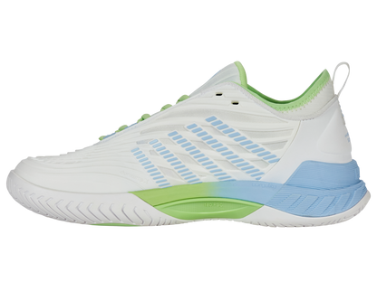 K-Swiss Women's Shoes Hypercourt Supreme 2 | Lucent White/Dutch Canal/Paradise Green