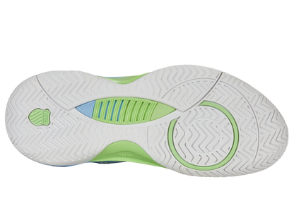 K-Swiss Women's Shoes Hypercourt Supreme 2 | Lucent White/Dutch Canal/Paradise Green