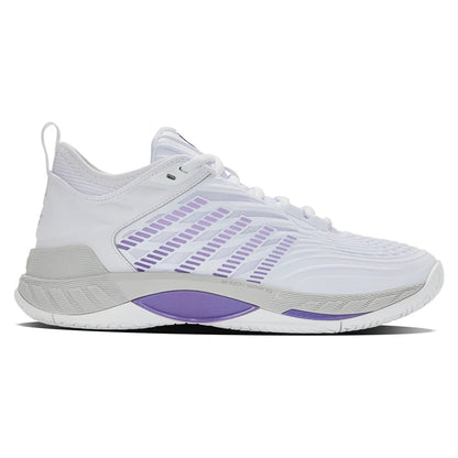 Women's Hypercourt Supreme 2 Tennis Shoes White and Lunar Rock