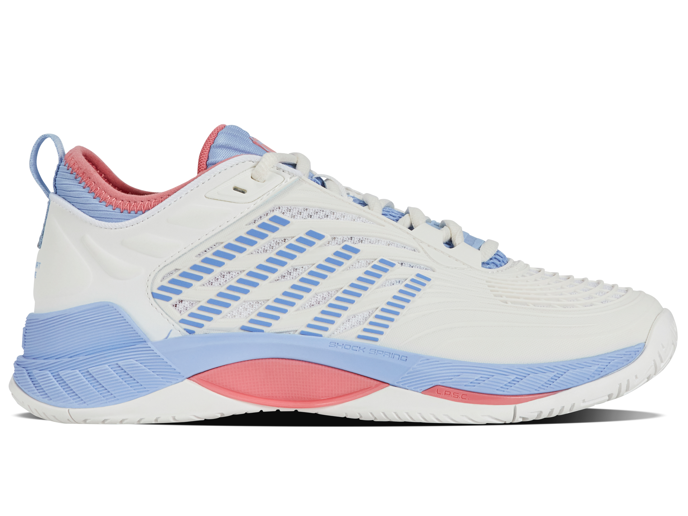 K-Swiss Women's Shoes Hypercourt Supreme 2 | Bright White/Open Air/Strawberry Ice