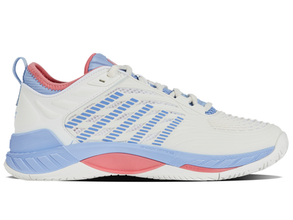 K-Swiss Women's Shoes Hypercourt Supreme 2 | Bright White/Open Air/Strawberry Ice
