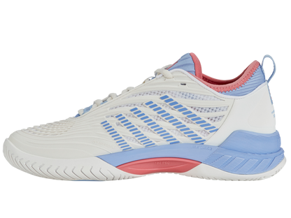 K-Swiss Women's Shoes Hypercourt Supreme 2 | Bright White/Open Air/Strawberry Ice