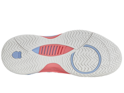 K-Swiss Women's Shoes Hypercourt Supreme 2 | Bright White/Open Air/Strawberry Ice