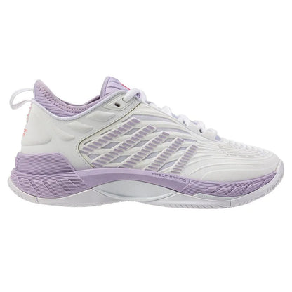 Women's Hypercourt Supreme 2 Tennis Shoes White and Orchid Petal