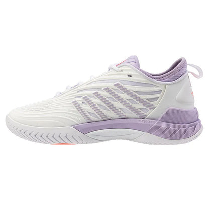 Women's Hypercourt Supreme 2 Tennis Shoes White and Orchid Petal