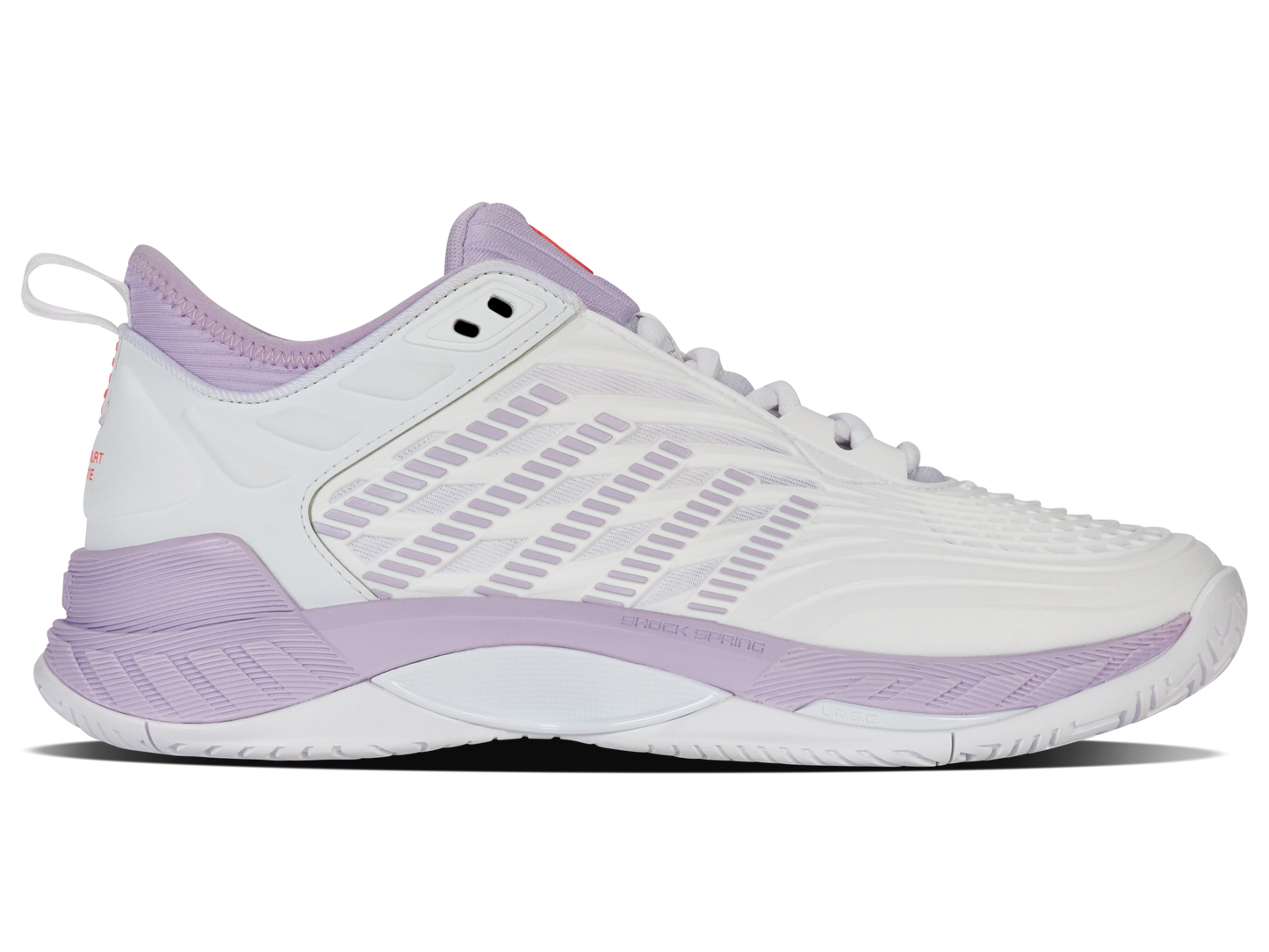 K-Swiss Women's Shoes Hypercourt Supreme 2 | White/Orchid Petal/Neon Blaze