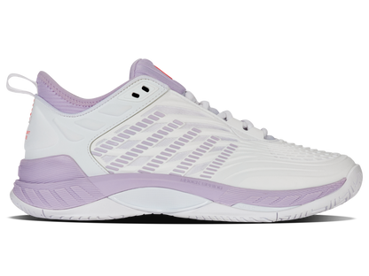 K-Swiss Women's Shoes Hypercourt Supreme 2 | White/Orchid Petal/Neon Blaze
