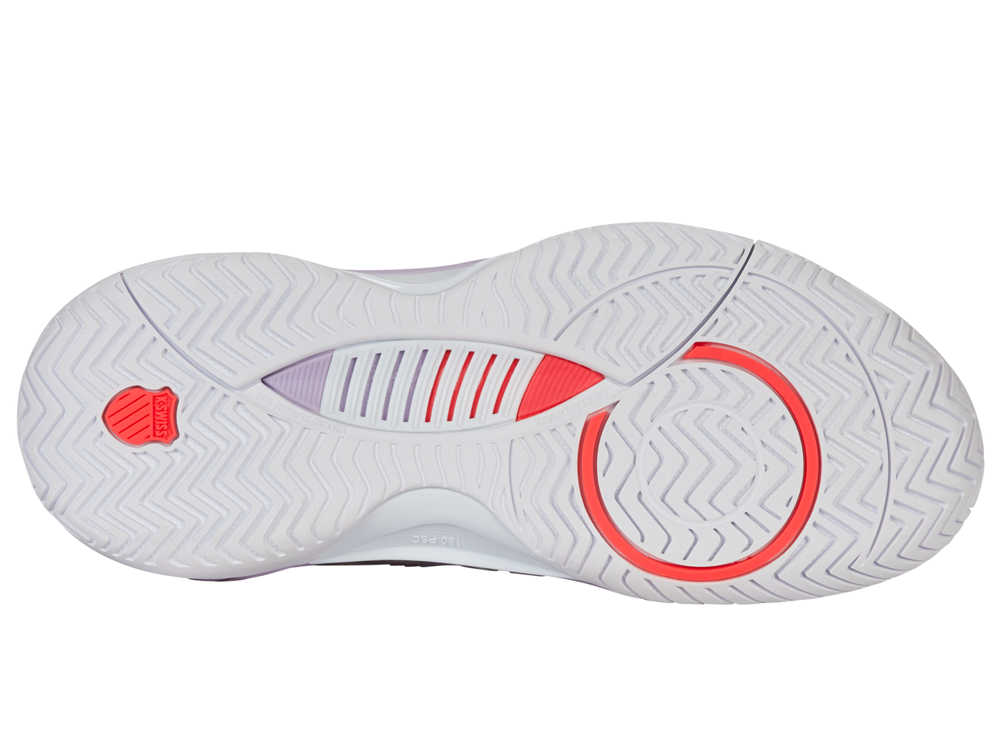 K-Swiss Women's Shoes Hypercourt Supreme 2 | White/Orchid Petal/Neon Blaze