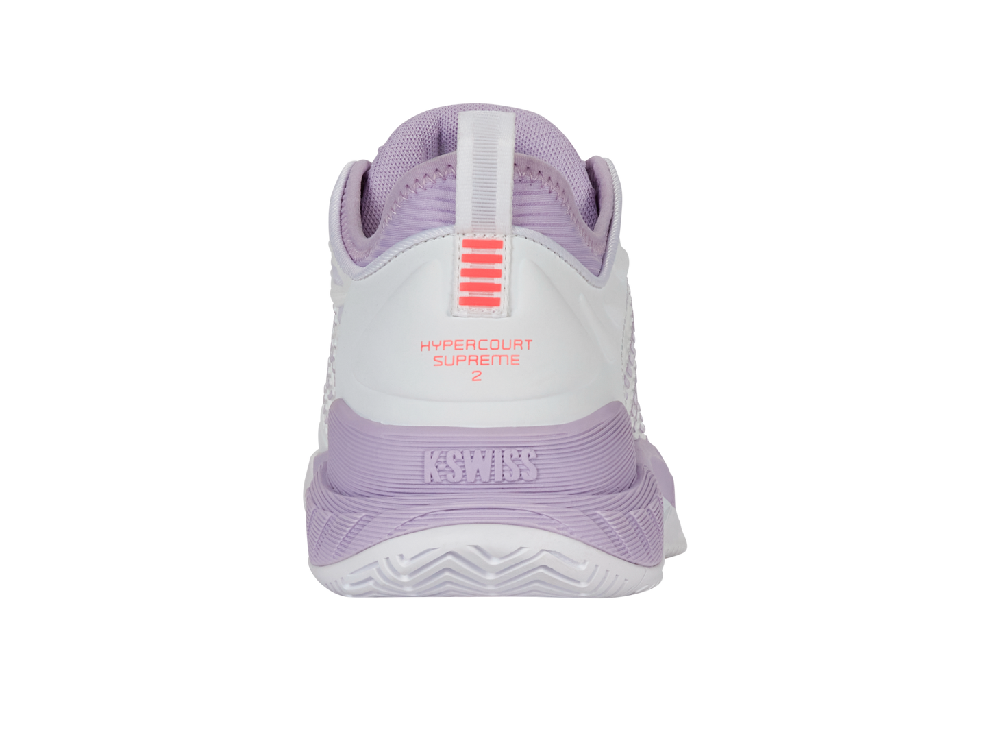 K-Swiss Women's Shoes Hypercourt Supreme 2 | White/Orchid Petal/Neon Blaze