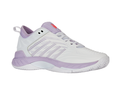 K-Swiss Women's Shoes Hypercourt Supreme 2 | White/Orchid Petal/Neon Blaze