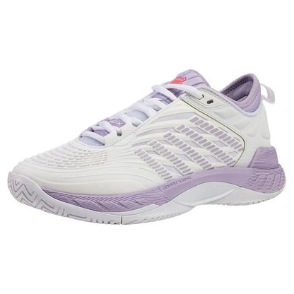 Women's Hypercourt Supreme 2 Tennis Shoes White and Orchid Petal
