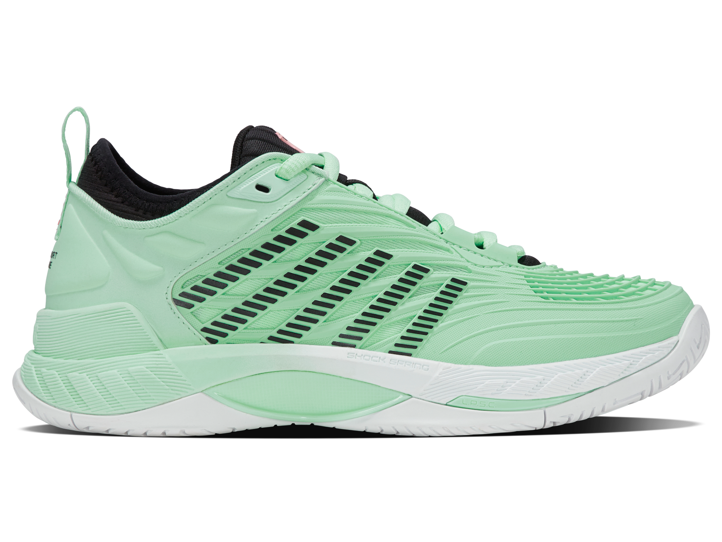 K-Swiss Women's Shoes Hypercourt Supreme 2 | Neon Mint/Black/White