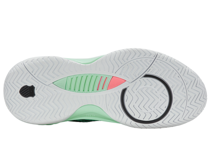 K-Swiss Women's Shoes Hypercourt Supreme 2 | Neon Mint/Black/White