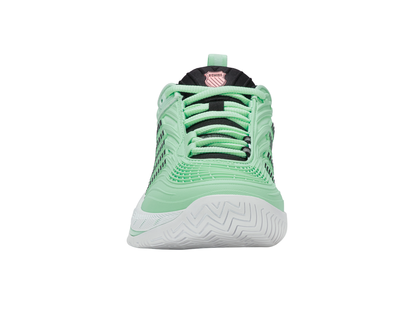 K-Swiss Women's Shoes Hypercourt Supreme 2 | Neon Mint/Black/White