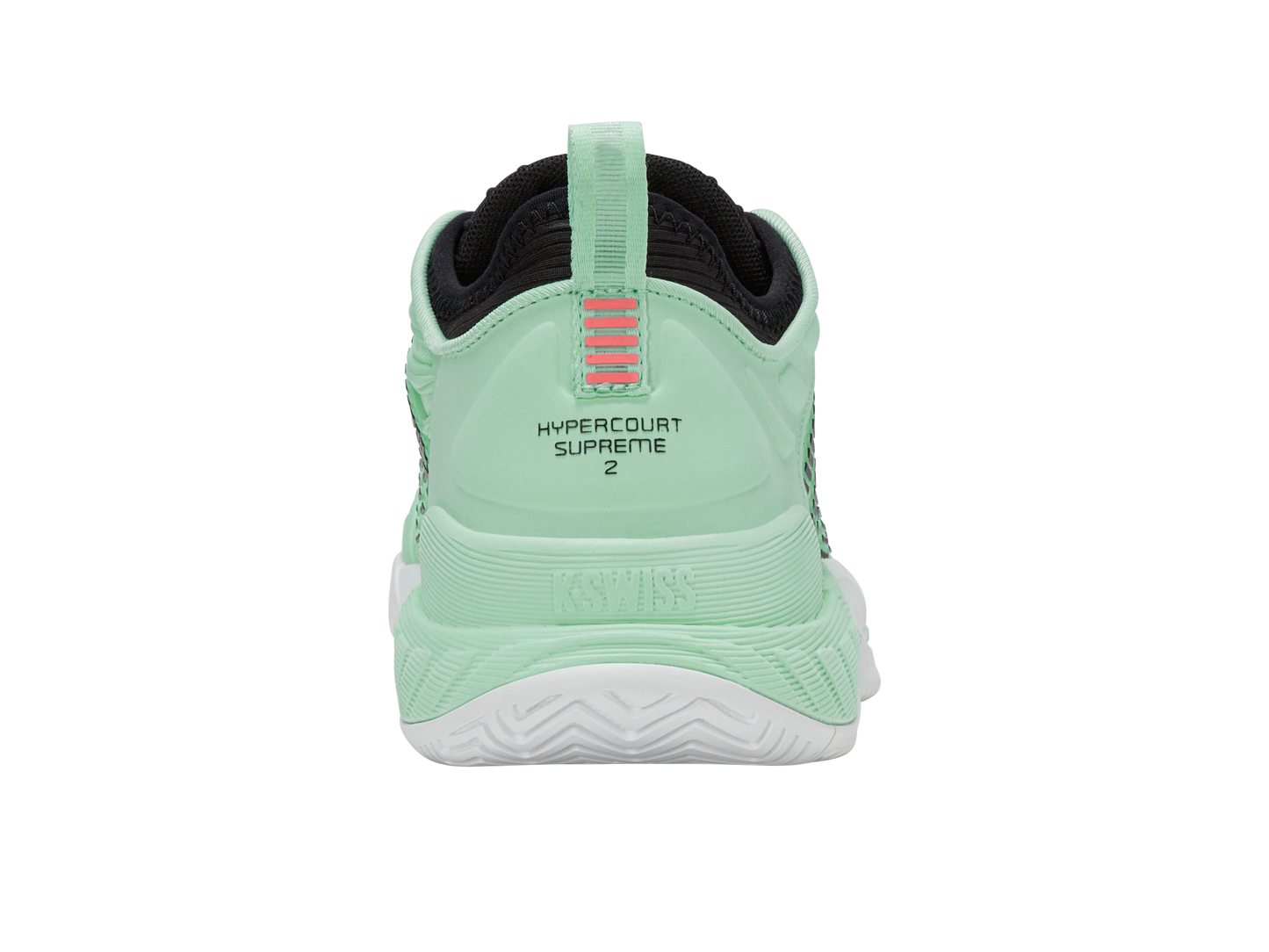 K-Swiss Women's Shoes Hypercourt Supreme 2 | Neon Mint/Black/White