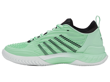 K-Swiss Women's Shoes Hypercourt Supreme 2 | Neon Mint/Black/White