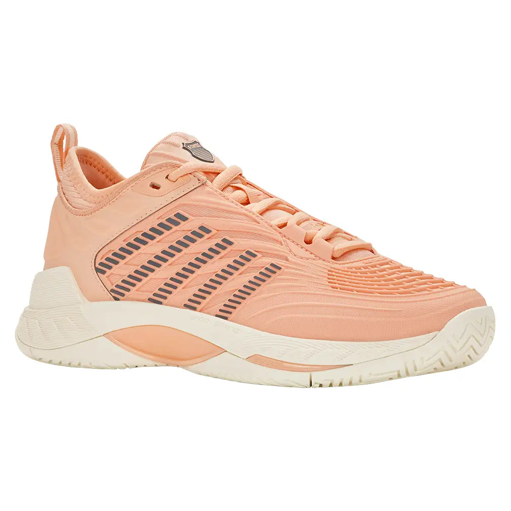 Women's Hypercourt Supreme 2 Tennis Shoes Peach Parfait and Egret-Footwear-K-Swiss-99071-644U26-y-Tennis Express