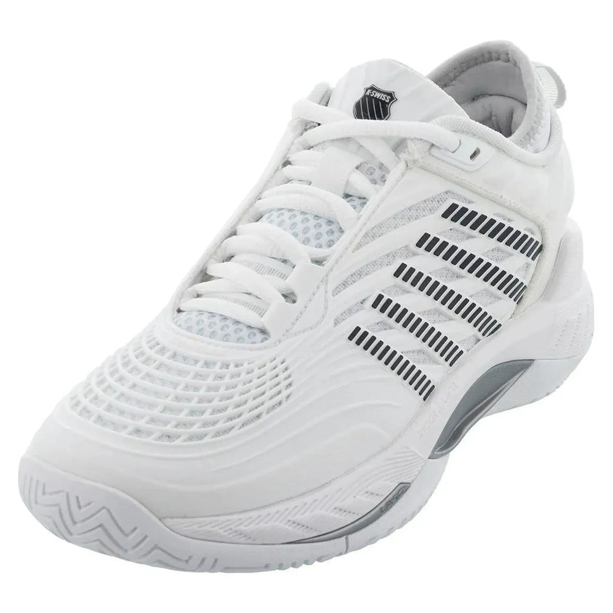 Women's Hypercourt Supreme 2 Tennis Shoes White and Vapor Blue-Footwear-K-Swiss-99071-996S24-x-Tennis Express