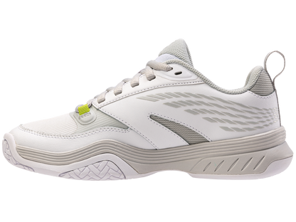 K-Swiss Women's Shoes Speedex | White/Gray Violet/Lime Green